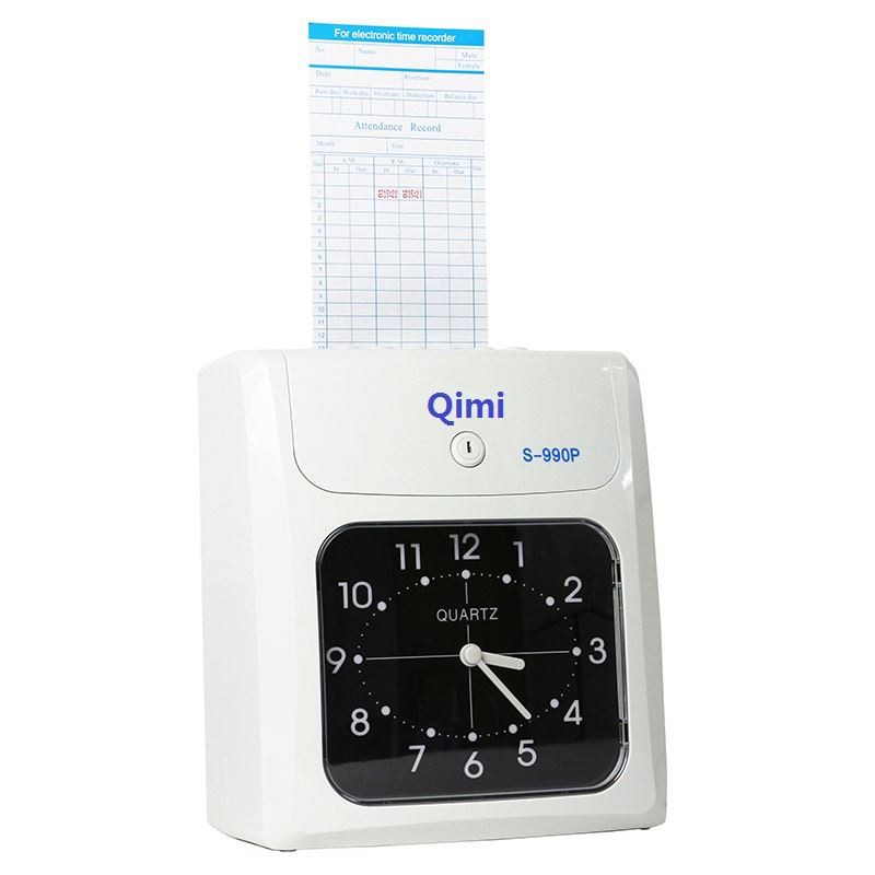 medarbejder ur til ind- og udtjekning