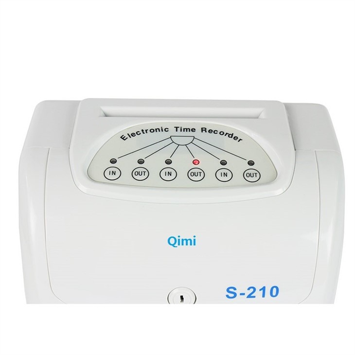 Employee attendance clock machine